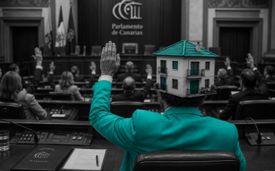 En el Parlamento de Canarias 1 de cada 3 representantes podrían tener conflicto de intereses en materia de vivienda 